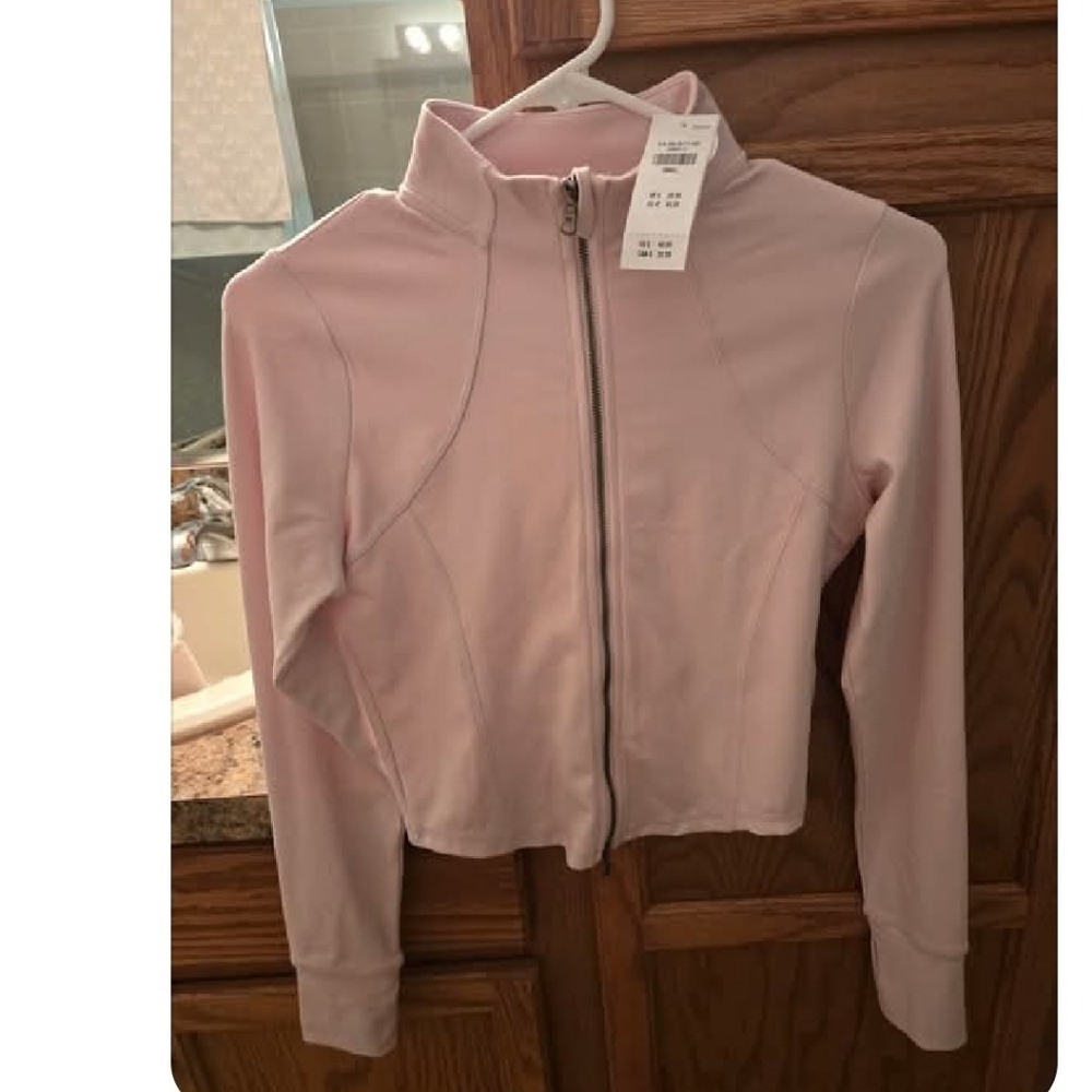 Hollister Light Pink Bomber Jacket